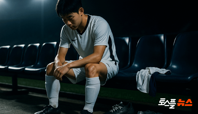 벤치와 임대 시장을 떠도는 한국 축구의 위기